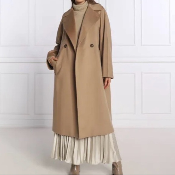 MaxMara Jackets & Blazers - MaxMara Weekend Collection Brown Coat size 8 (42)